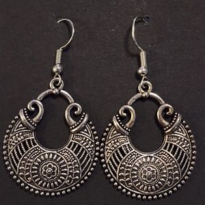 Elegant Silver Dangle Earrings